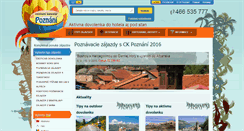 Desktop Screenshot of poznavacie-zajazdy.sk