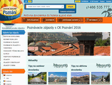 Tablet Screenshot of poznavacie-zajazdy.sk